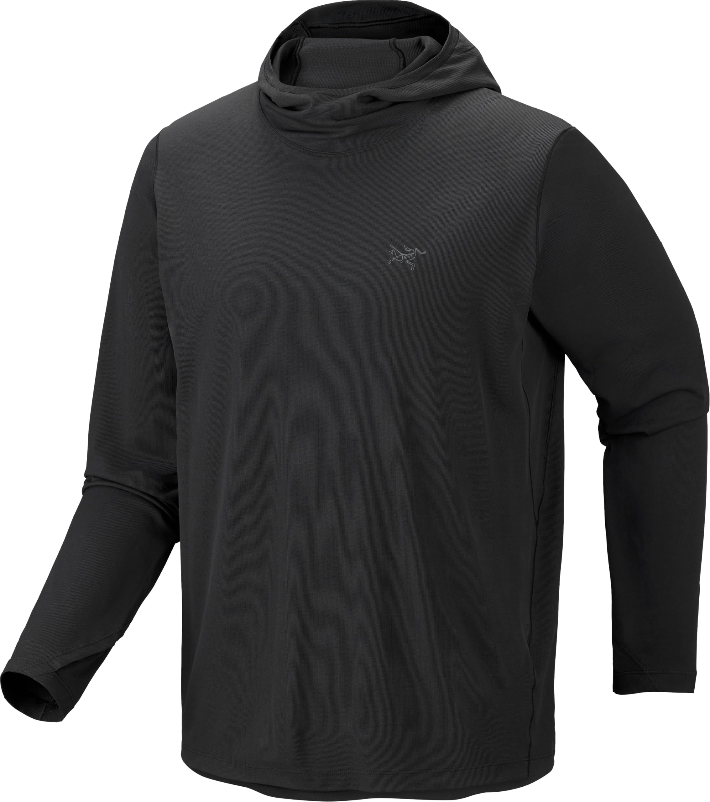 Arc'teryx Cormac Hoody Men's, Black, Small | Lightweight, UPF 50+