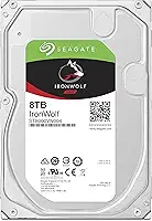 Seagate HD IRONWOLF NAS 8TB 3.5 SATA 7200 RPM 256CACHE, 1' x 4' x 5.8', ST8000VN004