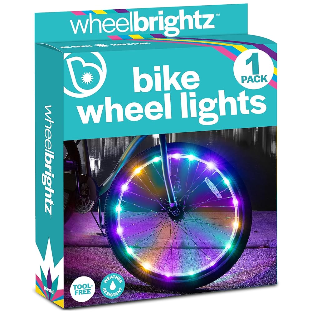 Wheelbrightz LED Pastel Bicycle Light - 1 Each
