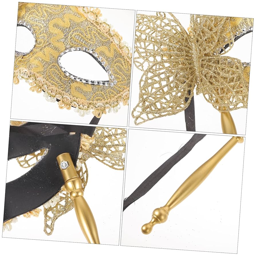 Amazon.co.jp: [CHILDWEET] ハンドマスク 手持ちの仮面舞踏会