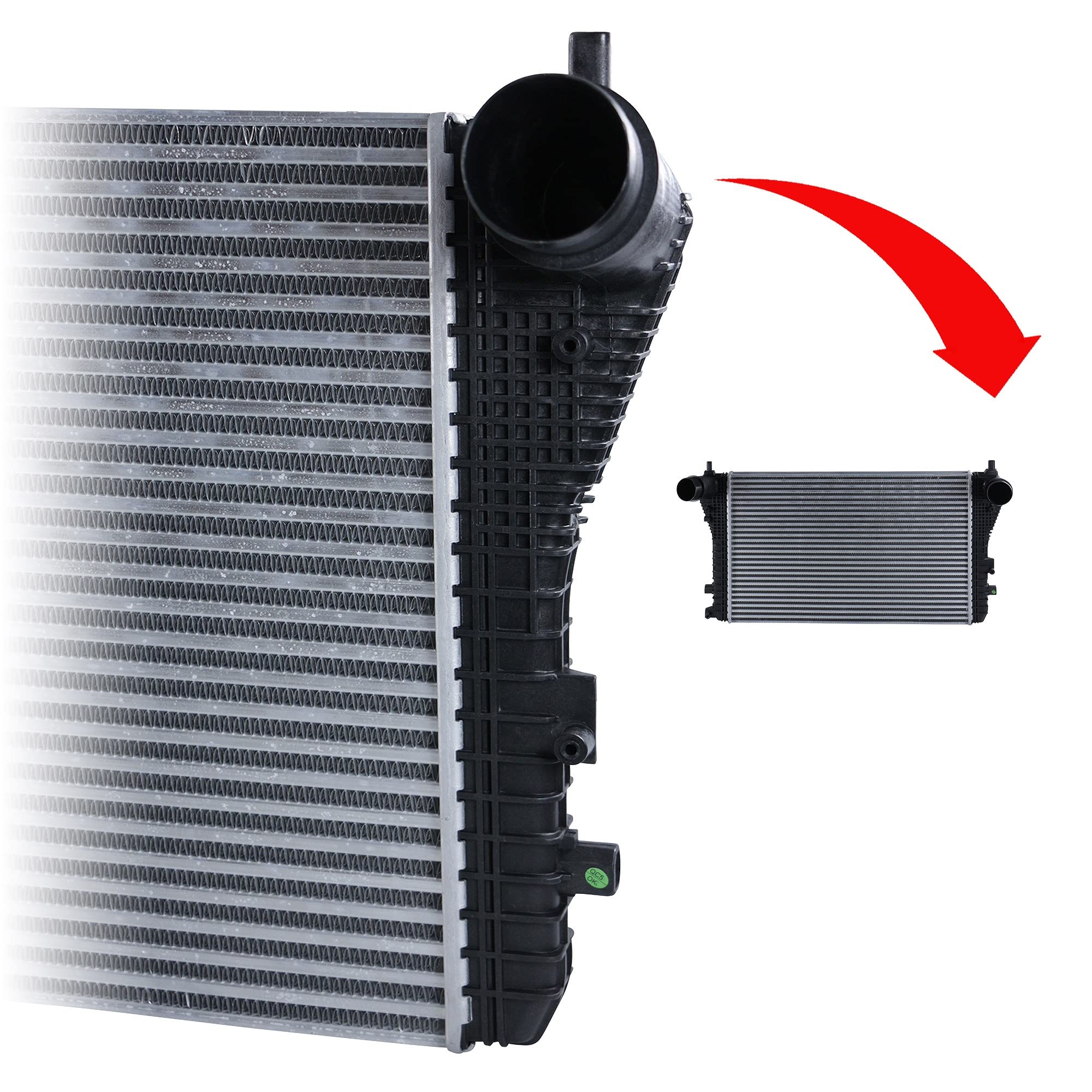 NRF 30316 Intercooler, échangeur
