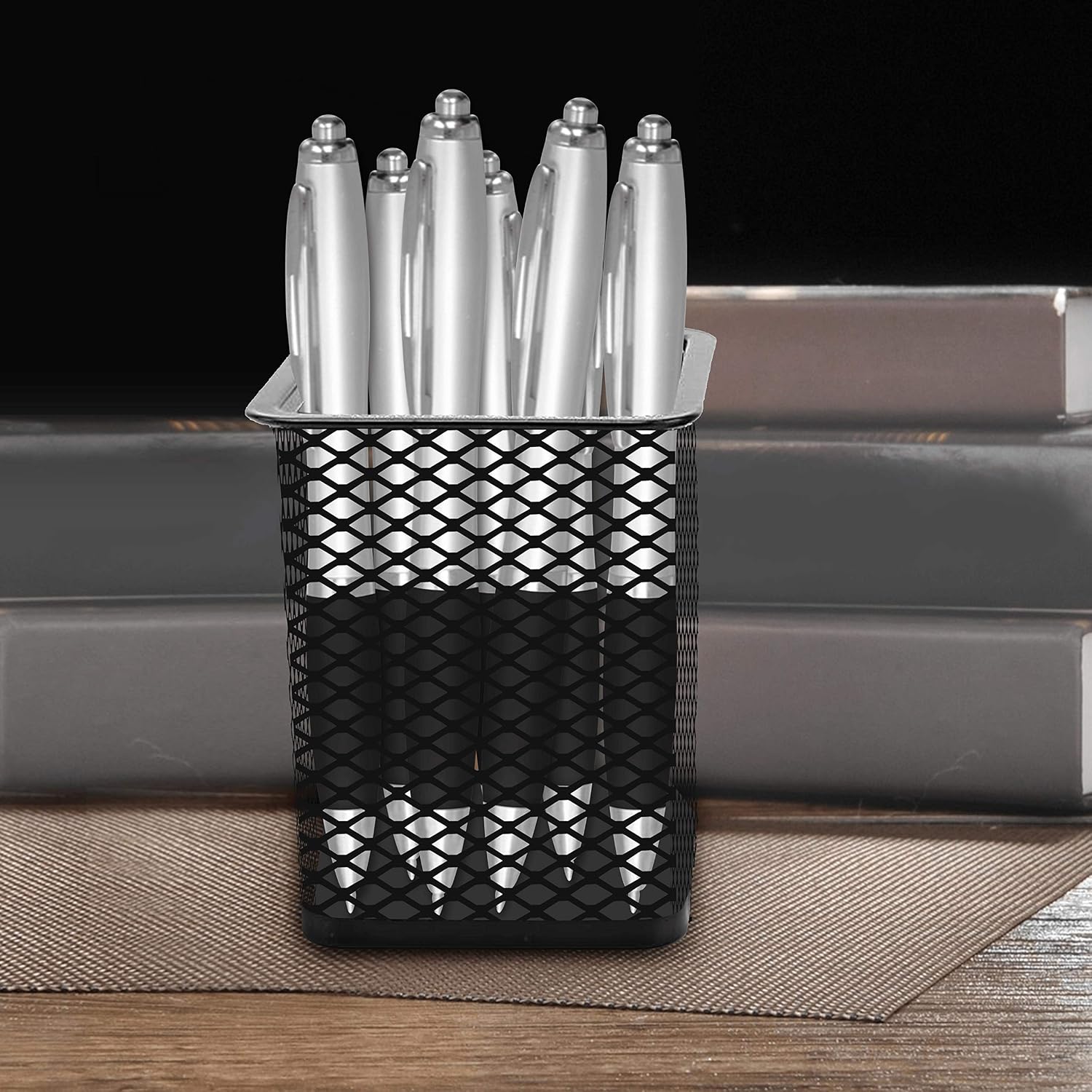 DISCOUNT PROMOS Colored Grip Gel Pens Set of 10, Bulk Pack - Great for Office, School, Business, Tradeshows, Events - Black