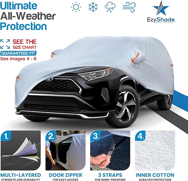 EzyShade 10-Layer SUV Cover 2