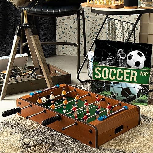 Miniatura 7 de Rasonus Regalos de fútbol para niños de 8 a 12 años, póster de fútbol para decoración de pared para habitación de niñas, decoración deportiva