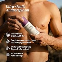 Vista 2 de DERMAdoctor Antitranspirante para Mujeres, Total NonScents Antitranspirante Ultra-Suave Sin Fragancia para Piel Sensible desodorante, Desodorante
