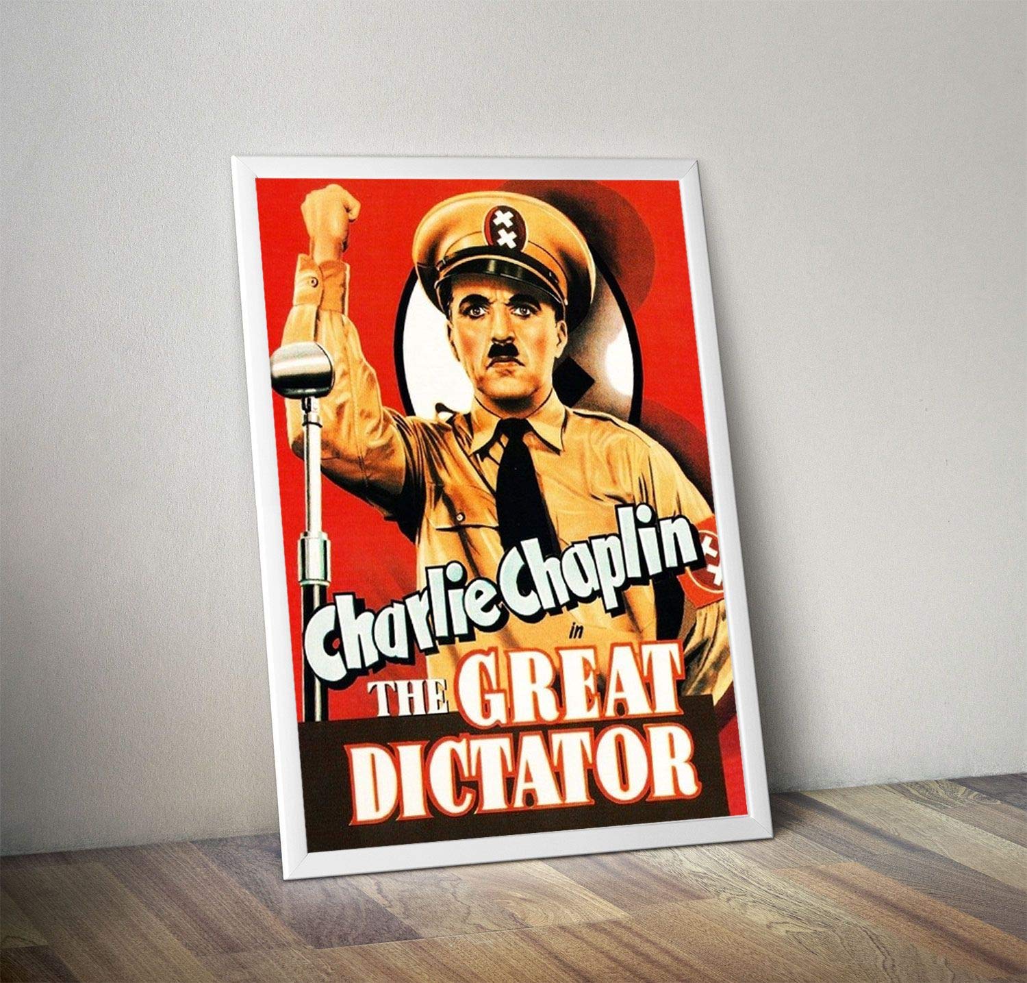 Amazon.co.jp: ポスター アフィッシュ 偉大な独裁者チャーリー