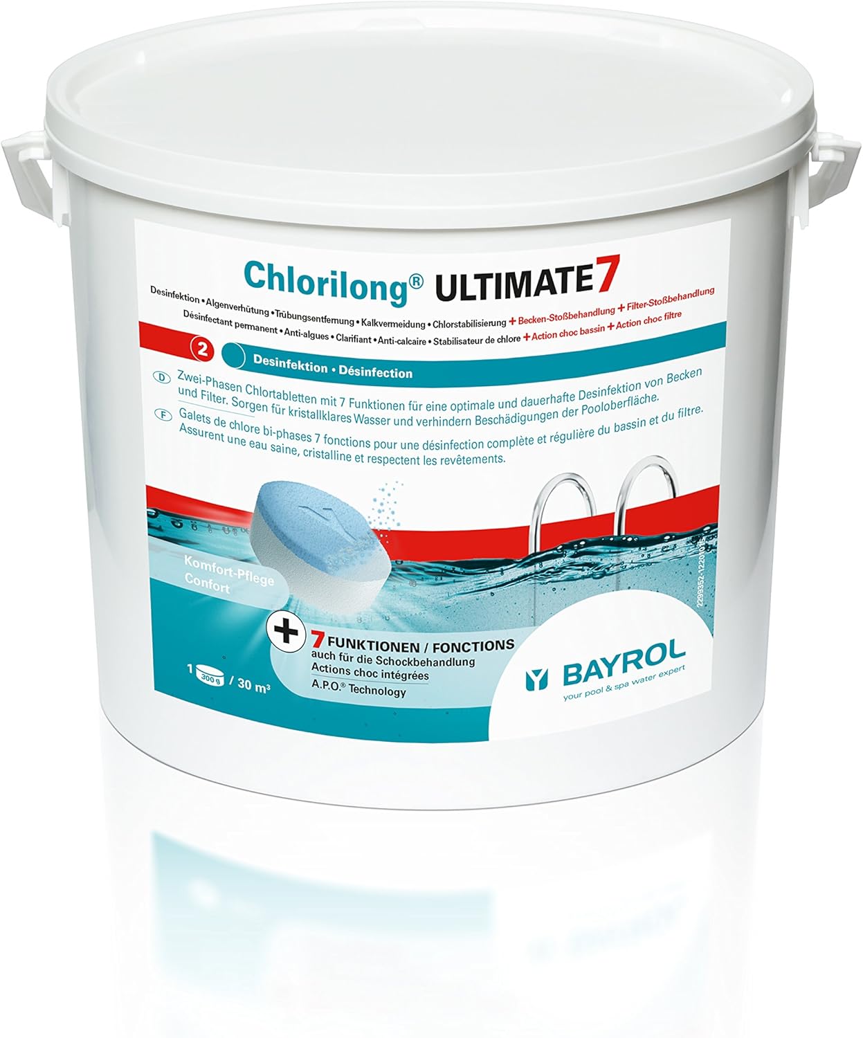 Bayrol, Chlorilong Ultimate 7, chlorine tablets Amazon.co.uk Garden