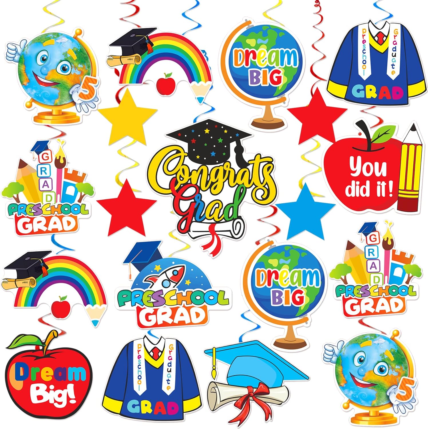 Preschool Graduation Decorations Prek Graduation Hanging