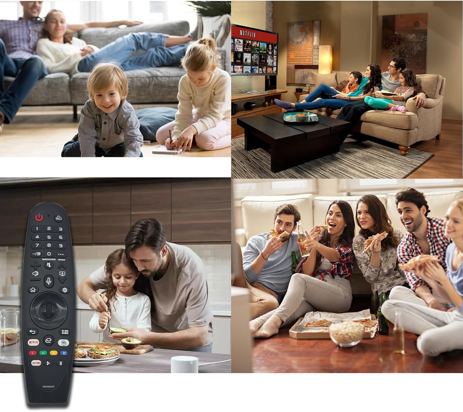 AKB75855501 MR20GA LG OLED TV Remote Replacement - Infrared Remote For WX/GX/CX/BX Series | No Voice Control