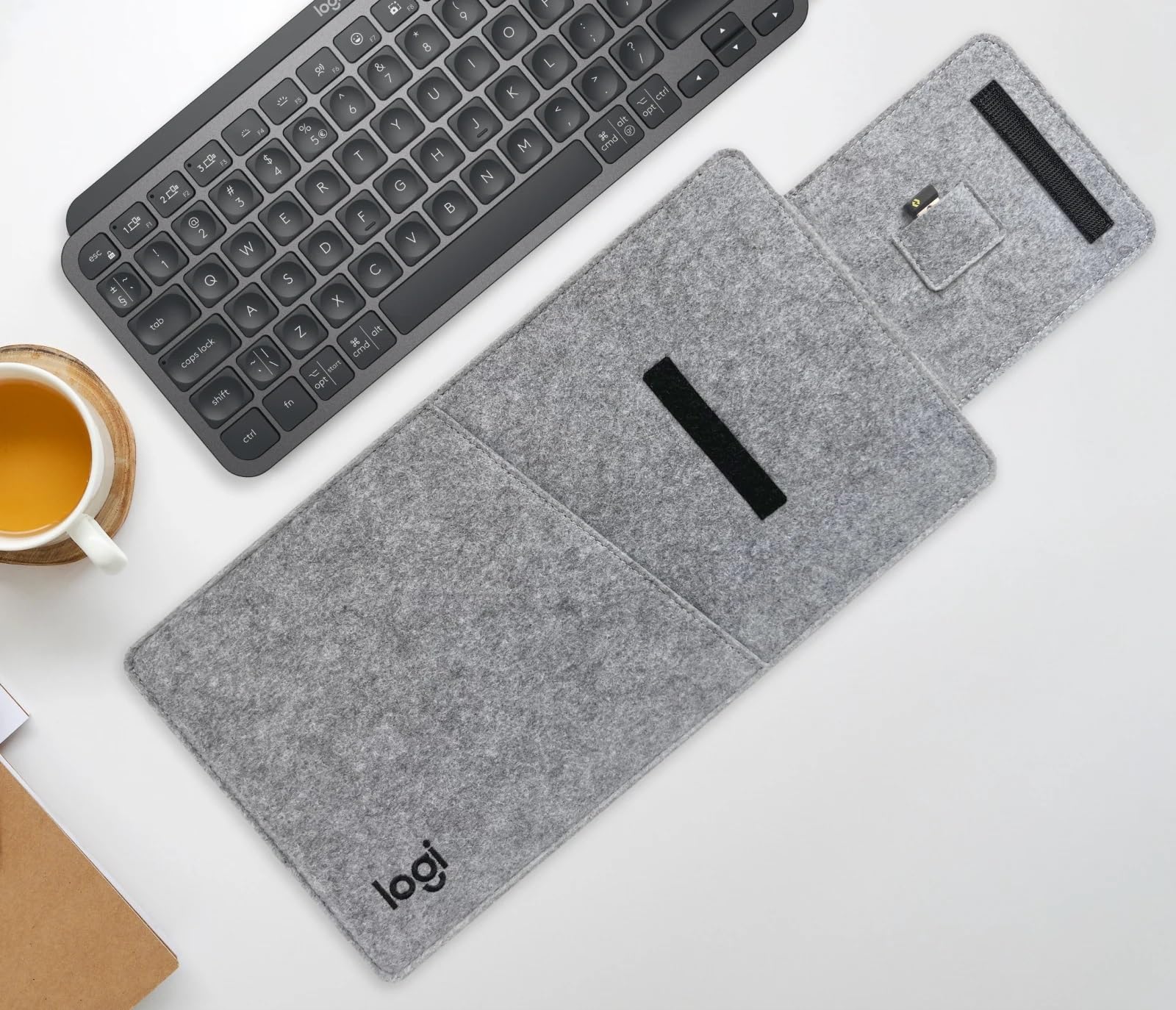 Logitech MX Keyboard Sleeve. Funda Protectora para Teclado Logitech MX Keys Mini y MX Mechanical Mini