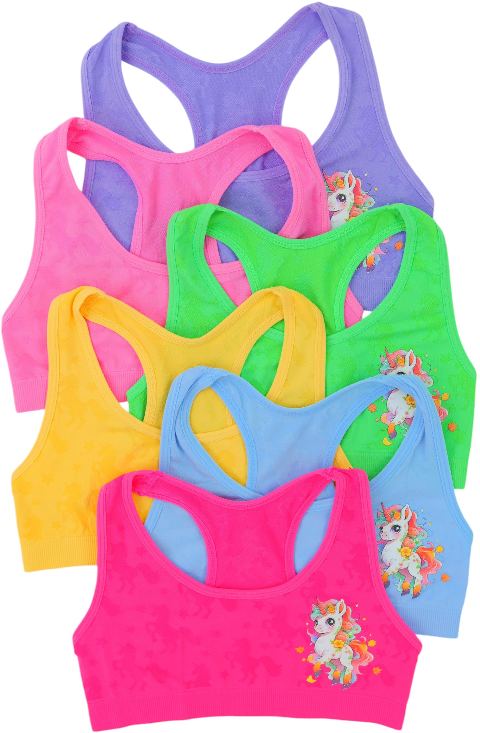 ToBeInStyle Girls Pack of 6 Training Bras