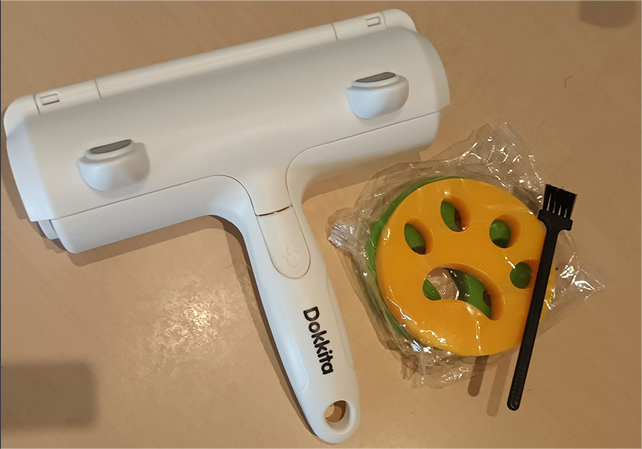 Rullo Togli Peli Per Animali Domestici - Riutilizzabile Per Vestiti, Divano E Tappeti | Design Viola E Pratico - Foto 2