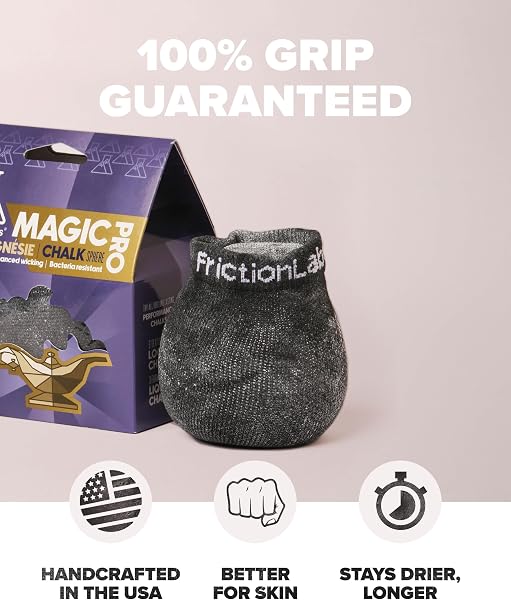 Friction Labs Craie de Sport de qualité supérieure pour l'escalade, l'haltérophilie, la Gymnastique, Le Tennis et Plus Encore - Prise en Main Durable, Peau Plus Saine, Meilleure Performance Globale - 3