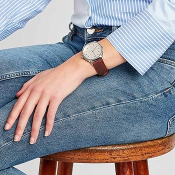 HELVETICA Unisex-Erwachsene Analog-Digital Automatic Uhr mit  