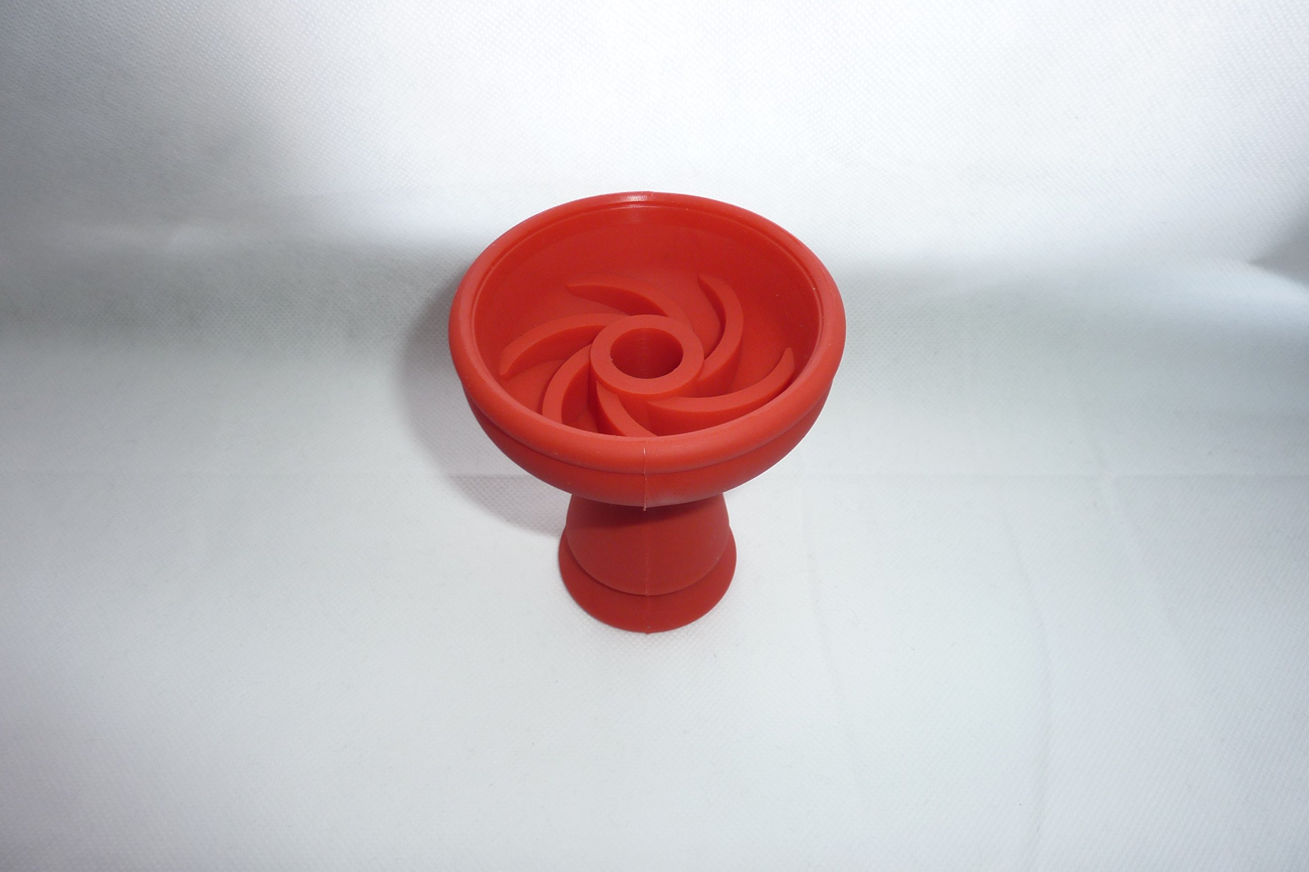 Premium Silicone Shisha / Hookah Bowl Unbreakable Brand New (Red)