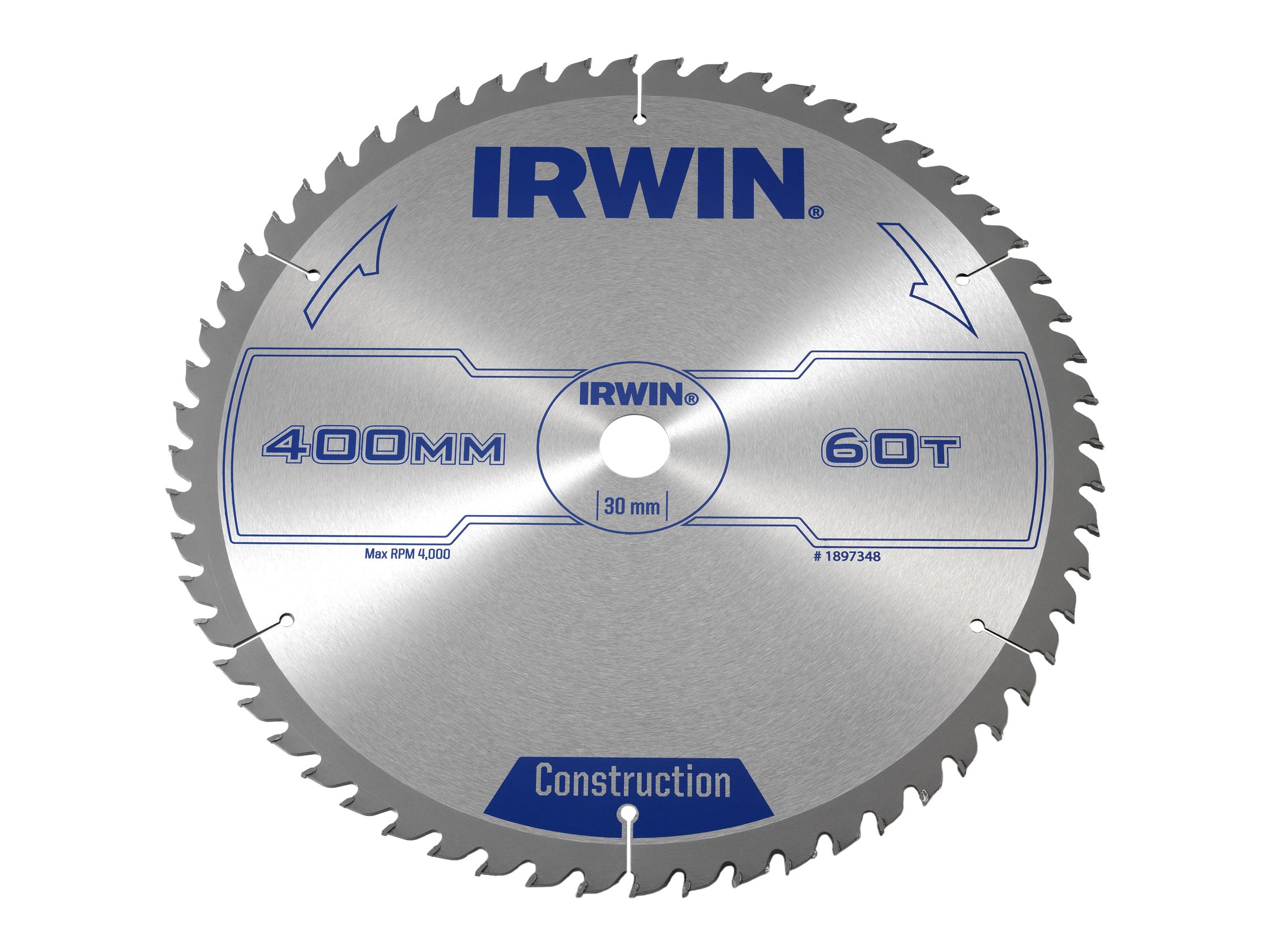 Irwin® General Purpose Table & Mitre Saw Blade 400 X 30Mm X 60T Atb