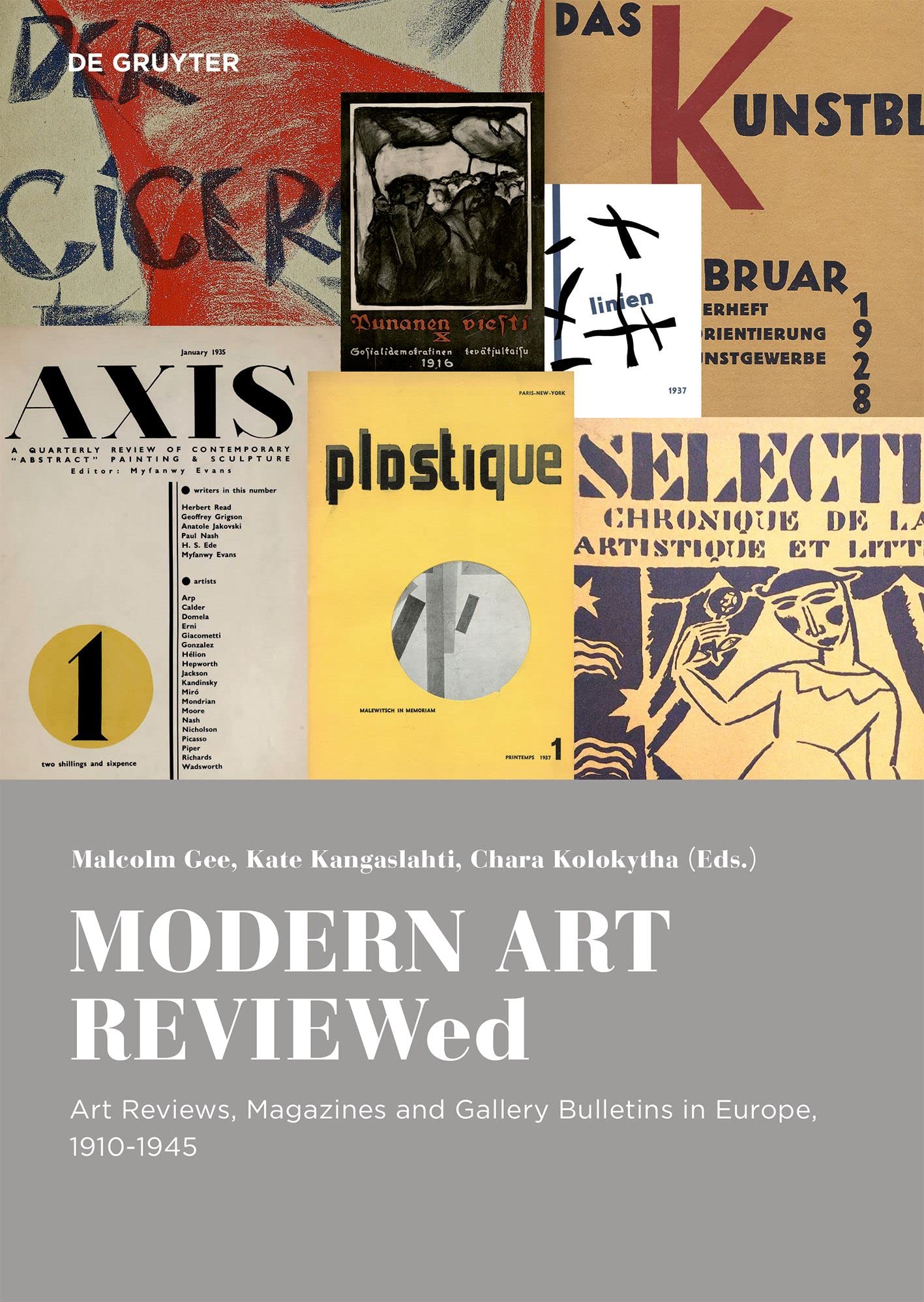 Modern Art Reviewed : l'analyse académique des bulletins d'art de 1910 à 1945