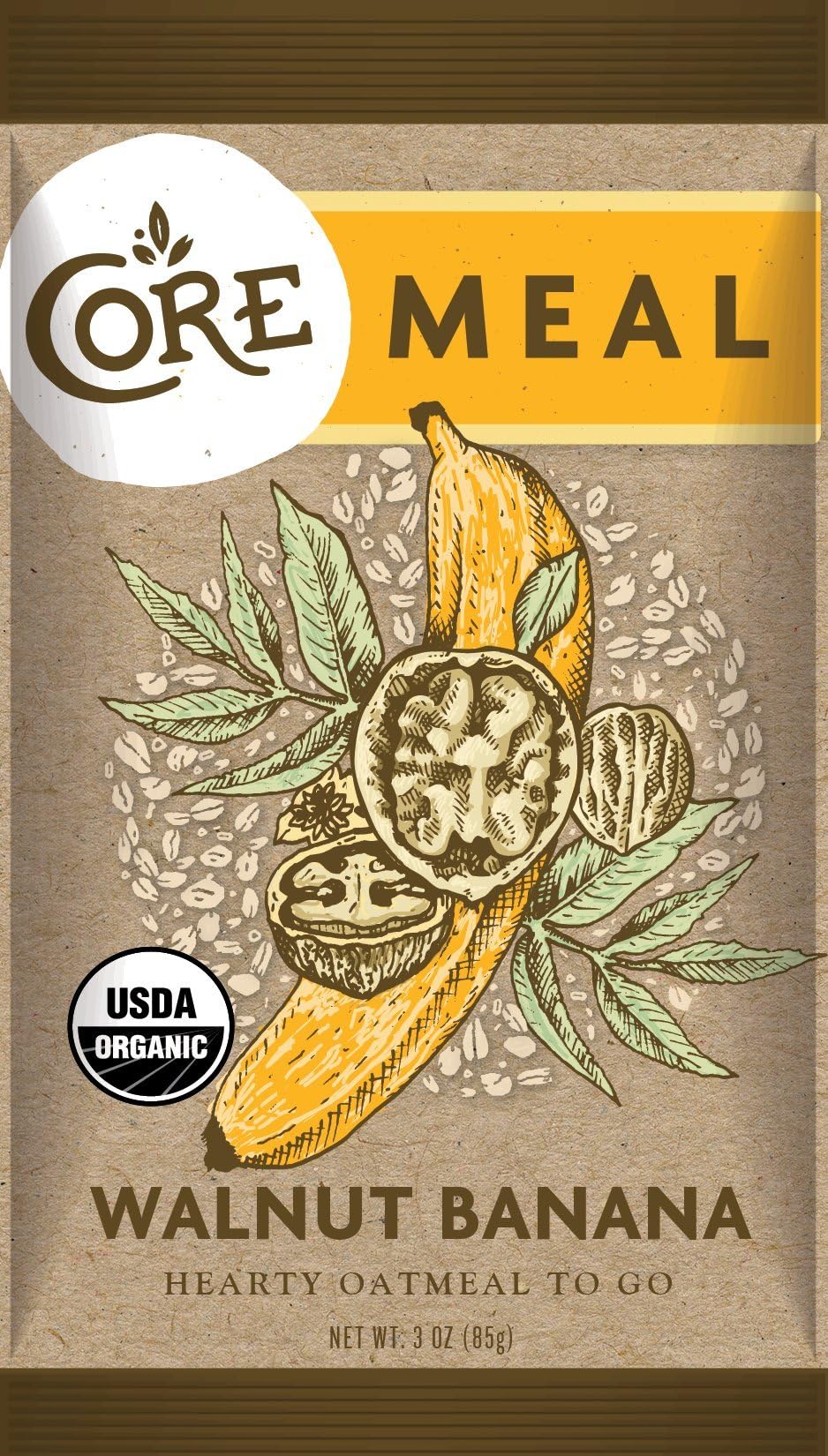 Core Meal Walnut Banana - 10 Pack