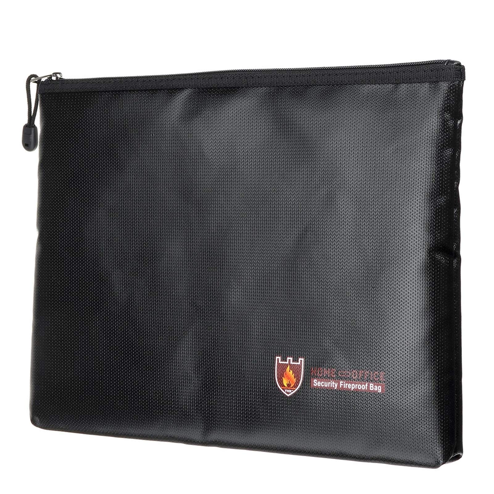 Fireproof Document Box Envelope File Folder Cash Pouch Lipo Safe Bag Fireproof Waterproof Document for Passports, Legal Files and Valuables(29x20cm)