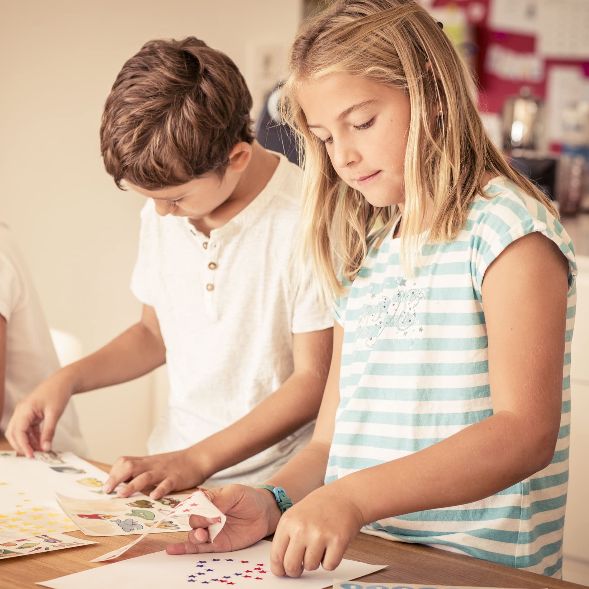APLI Kids Maxi-Sticker „Bauernhof“ – 36 Bunte Aufkleber Zum Basteln & Dekorieren