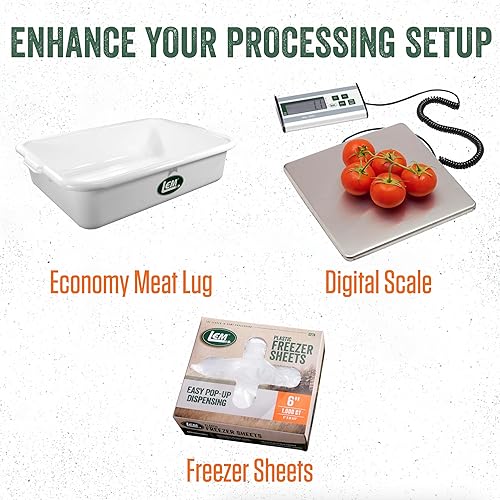 Miniatura 8 de LEM Big Bite - Cortador de carne comercial de 10"