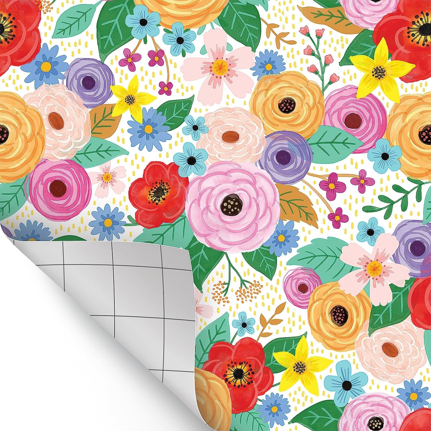 Teacher Created Resources Wildflowers Peel and Stick Decorative Paper (TCR70010)