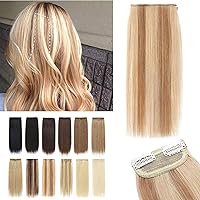 Vista 33 de SEGO 2 extensiones de cabello humano corto con clip, de 6 pulgadas, 0.71 oz, extensiones de cabello humano para mujeres con cabello adelgazante que