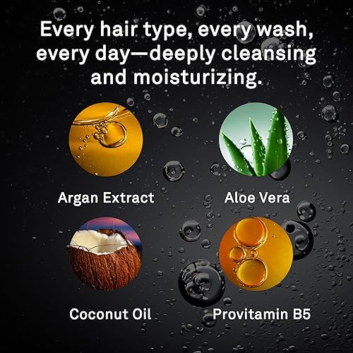 Miniatura 4 de Hawthorne Juego de champú y acondicionador para hombre todo el día. Champú y acondicionador sin sulfato con aceite de aguacate puro y aloe para un