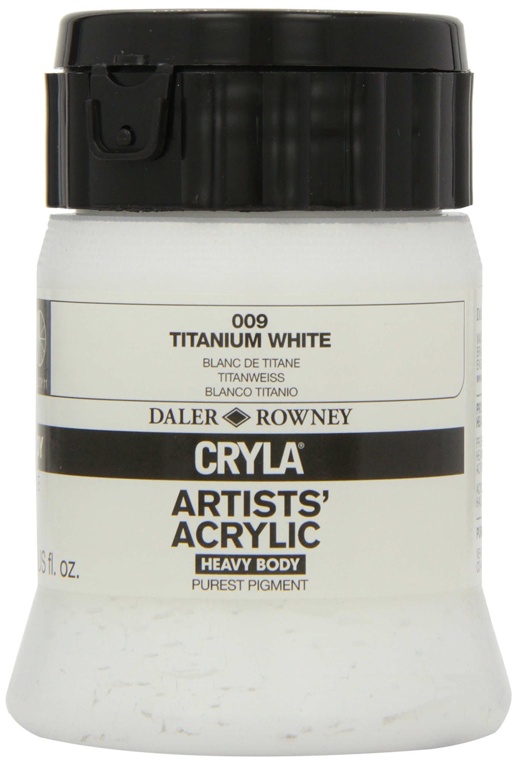 Daler Rowney White Daler-Rowney Cryla Acrylic 250 Ml Titanium Professional Artists