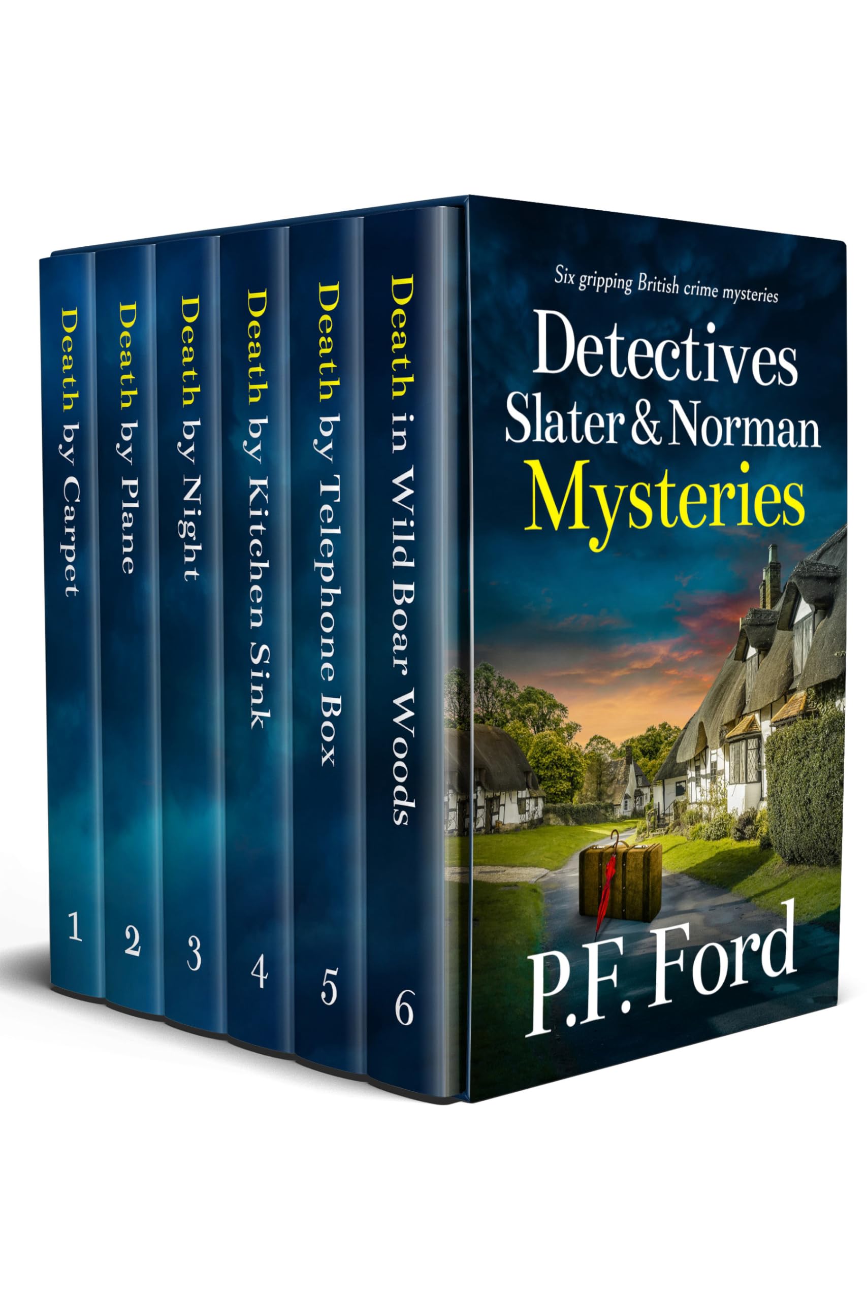 DETECTIVES SLATER & NORMAN: six gripping British crime mysteries full of twists (Slater and Norman Mysteries)