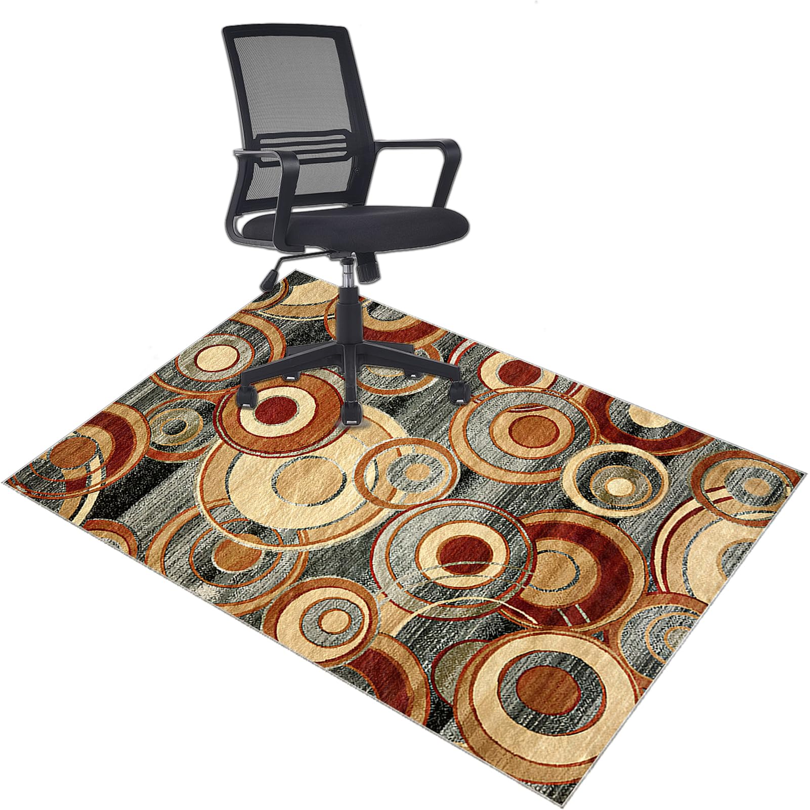 Heavy Duty Office Chair Mats for Carpeted and Hardwood Floor Low pile Chair Mat Soft and Comfortable Carpet Protectors Chair Mat Anti Slip Computer Desk Chair Mat Floor Gaming Chair Mat 200 x 250 cm