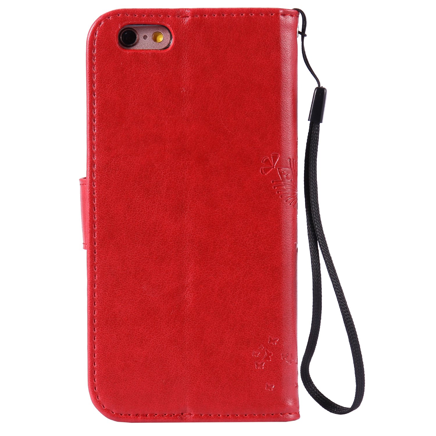 TOUCASA Cover IPhone 6/6S Flip In Pelle PU Con Porta Carte E Supporto – Grigio - 2