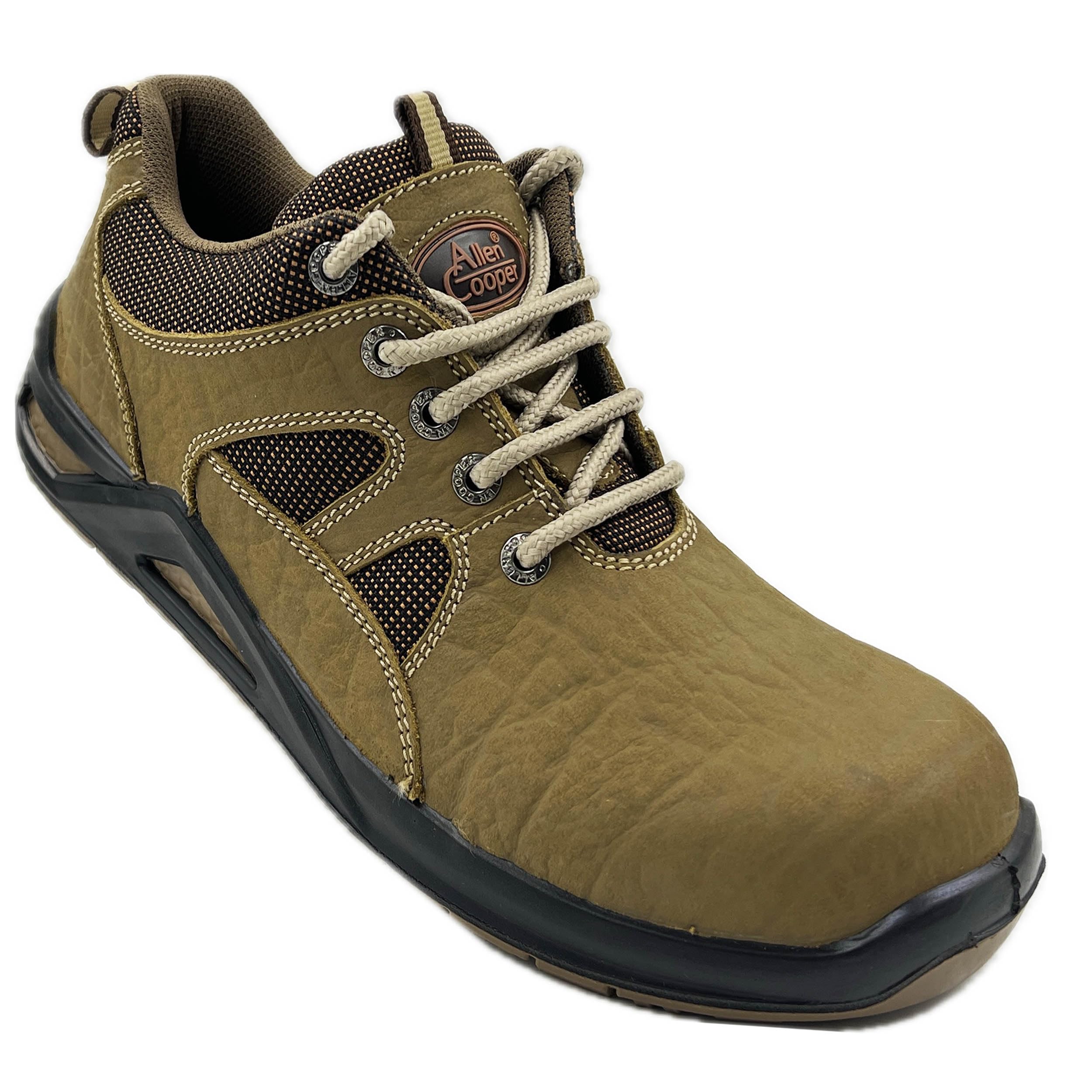 Allen Cooper ACL 11694 High Performance Popcorn Safety Shoe | 200J Fiber Toe Cap | Anti-Skid, Heat, Water & Oil Resistant, Lightweight Protective Footwear