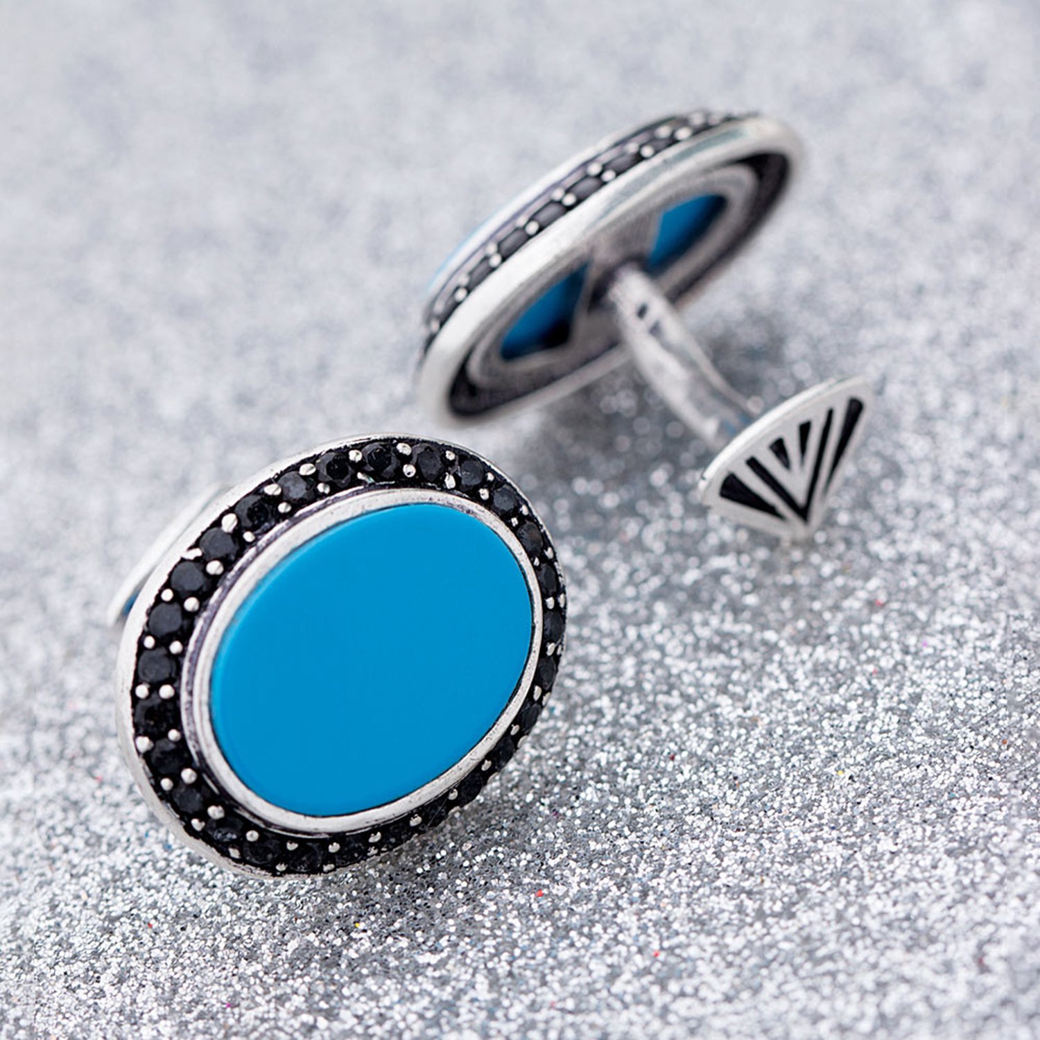 Elegant Silver Cufflinks for Men