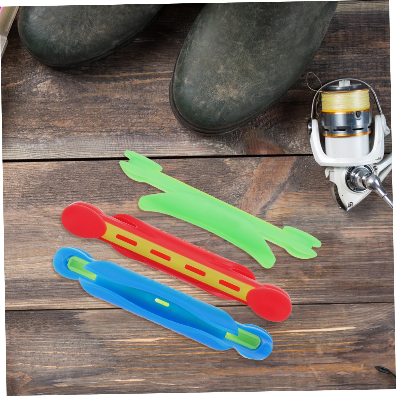 JOINPAYA 3sets Fishing Line Organizer Durable Fishing Pole Winder with Easy Operation 20pcs*3