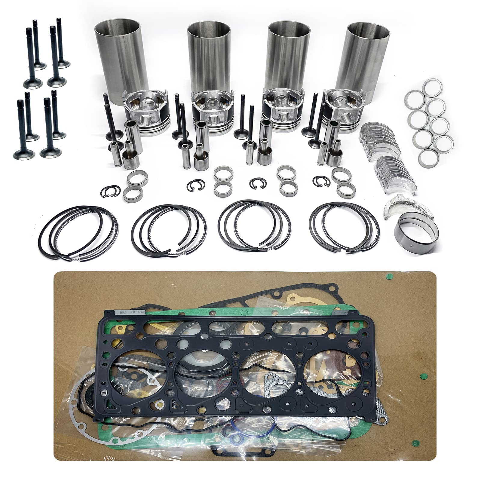 4tnv84 Rebuild Parts Yanmar 4tnv84 4tnv84t Engine Overhaul Kit 16 
