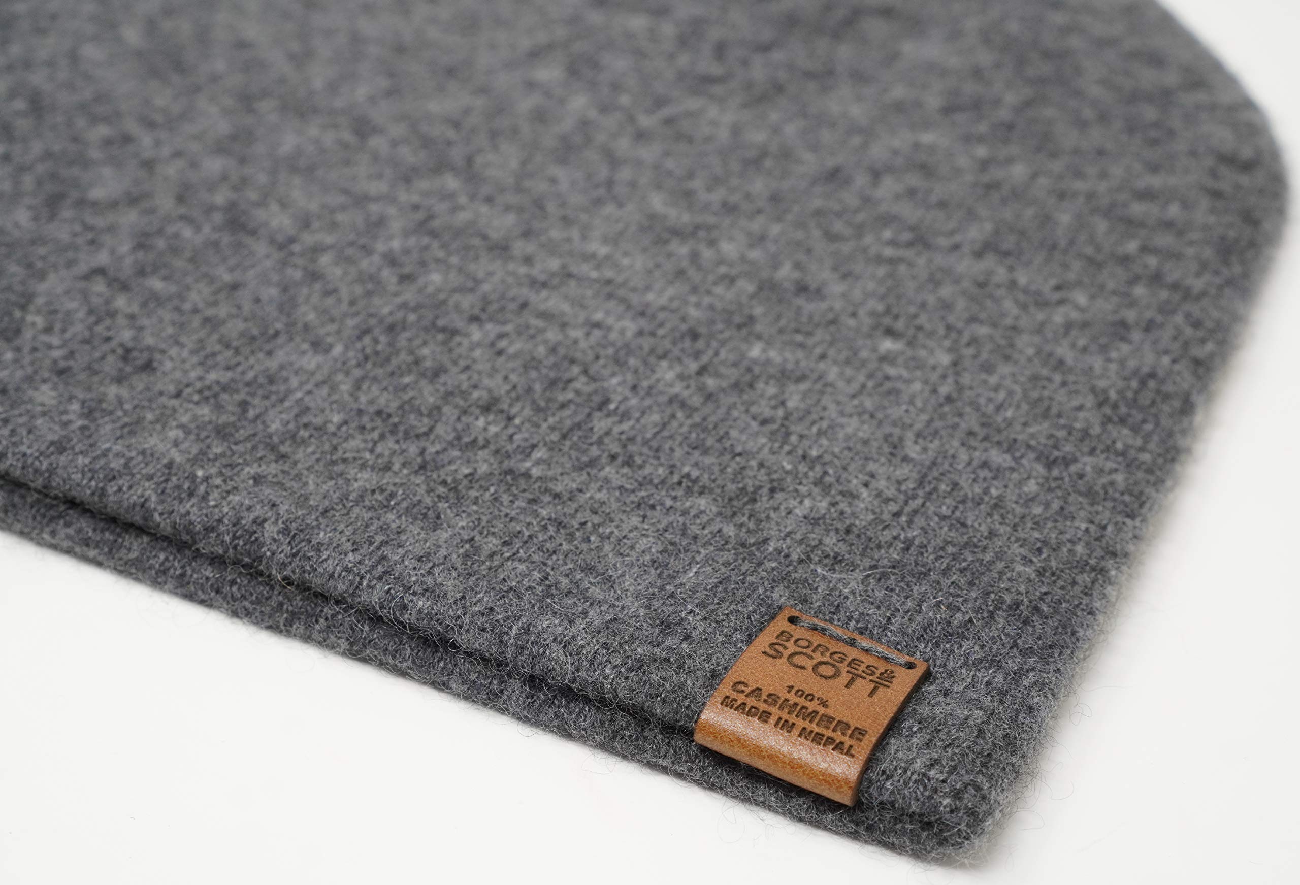 Borges & Scott Berretto Aspen Doppio Strato - 100% Cashmere - Made in Nepal