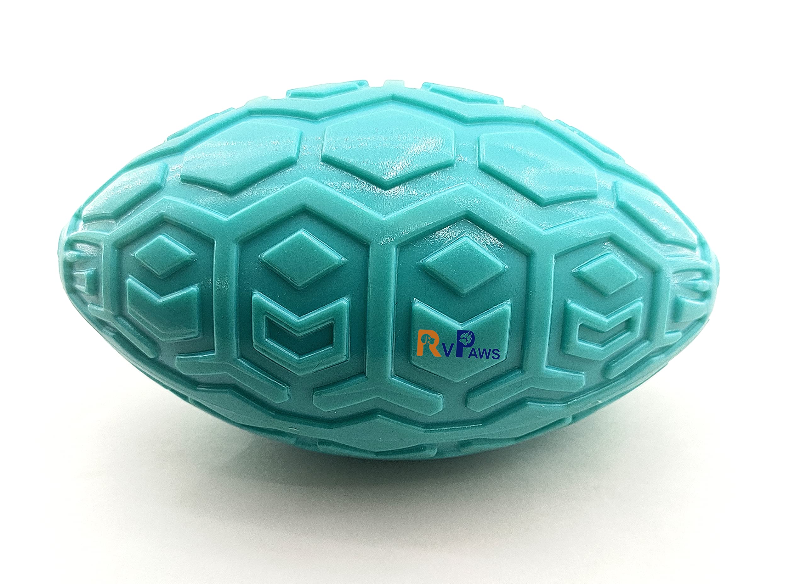 Pups&Pets Pet Rugby Ball Shape Soft Natural Interactive Food Dispenser Feeding Toy - Slow Feeder Ball Toy for Dogs and Cats (Color May Vary) - Pack of 1 (B0BNHK9QFM) Amazon Price History, Amazon Price Tracker