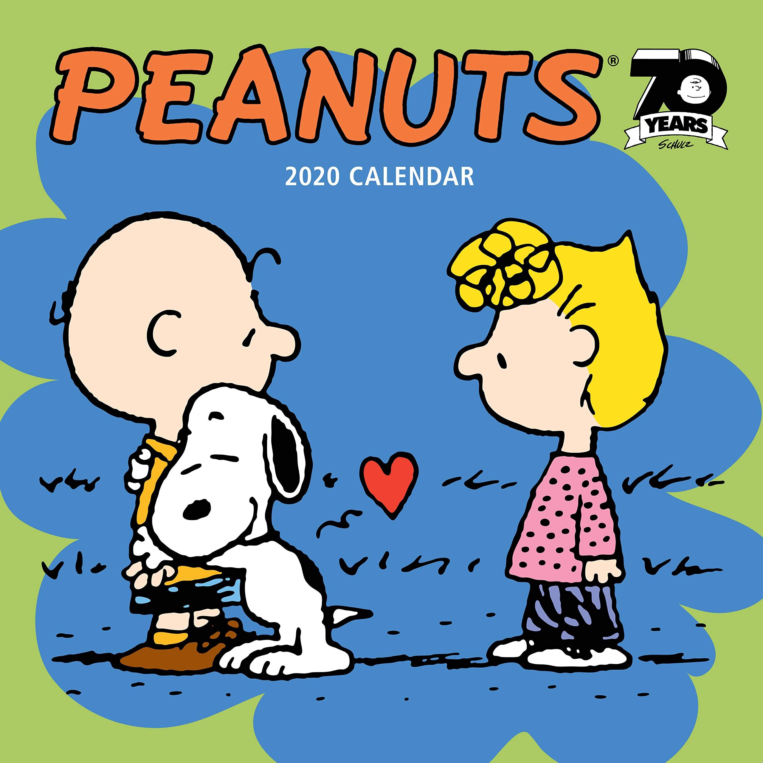 Peanuts 2020 Square Wall Calendar Calendar – Wall Calendar, 1 Aug. 2019