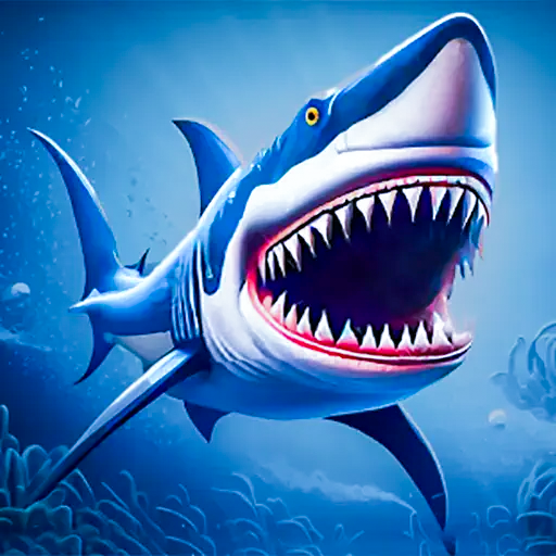 サメの攻撃 海の冒険 ハングリーフィッシュ ゲーム 3D-Amazonアプリ