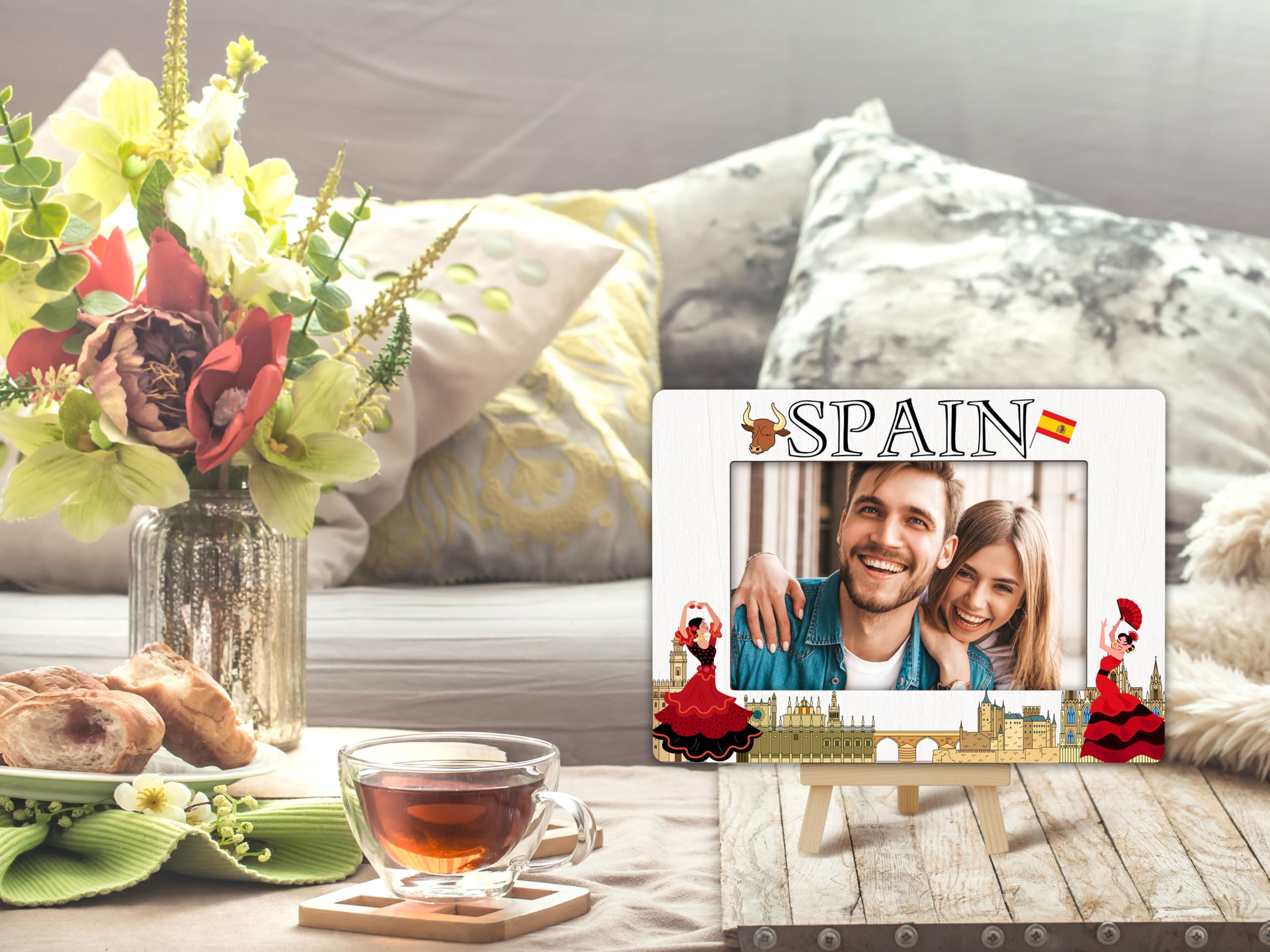 Amazon.com - Spain Picture Frame, Spain Souvenirs Picture Frame