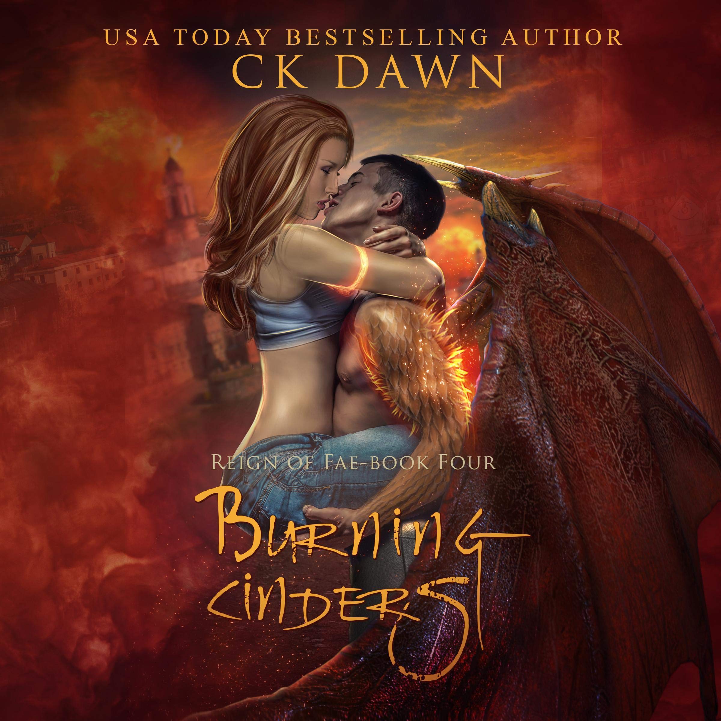 Cover art for Burning Cinders
