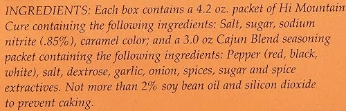Miniatura 3 de Hi Mountain Kit de curación y condimento de cecina - CAJUN BLEND