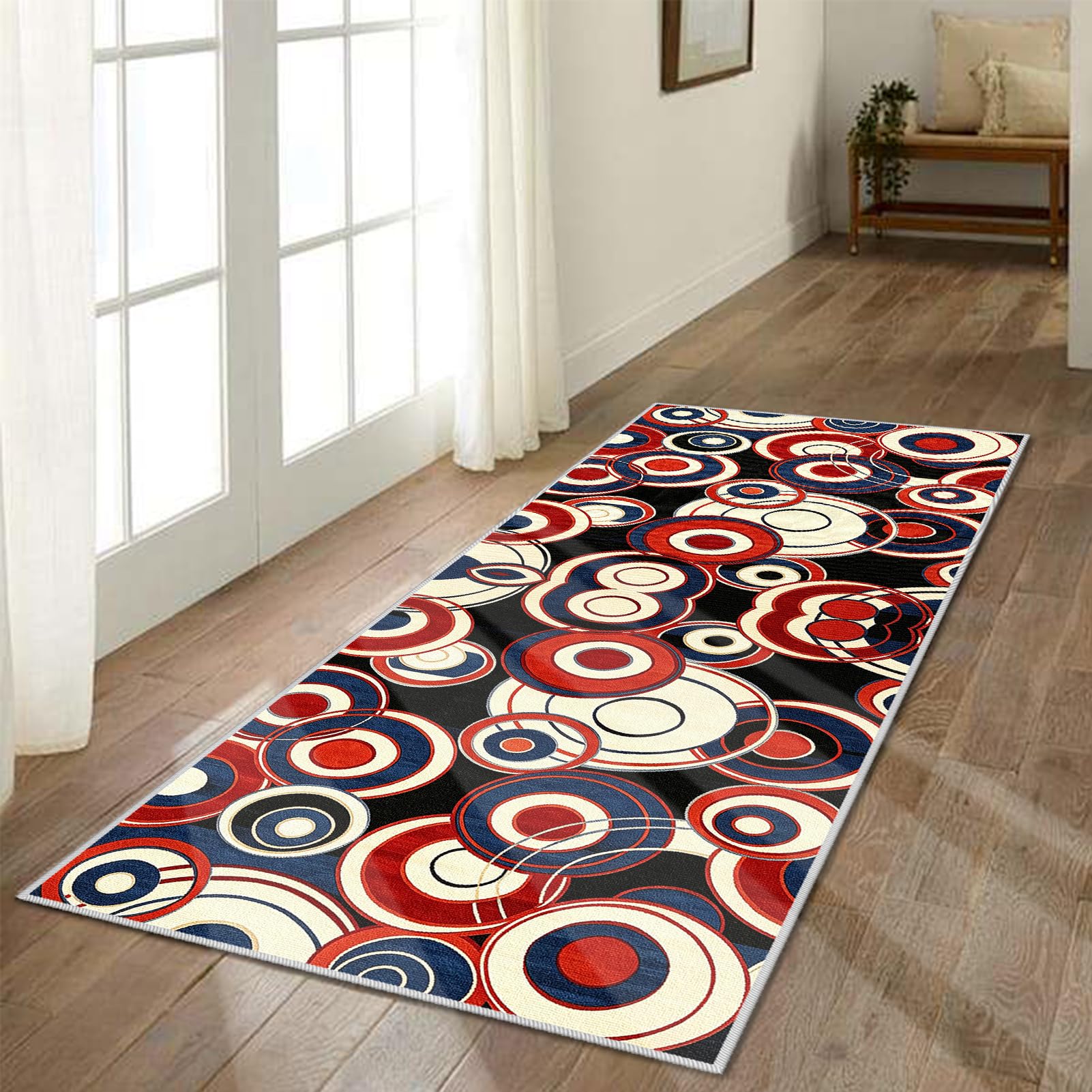 Tappeto Passatoia Corridoio Antiscivolo per Cucina 80 x 350 cm