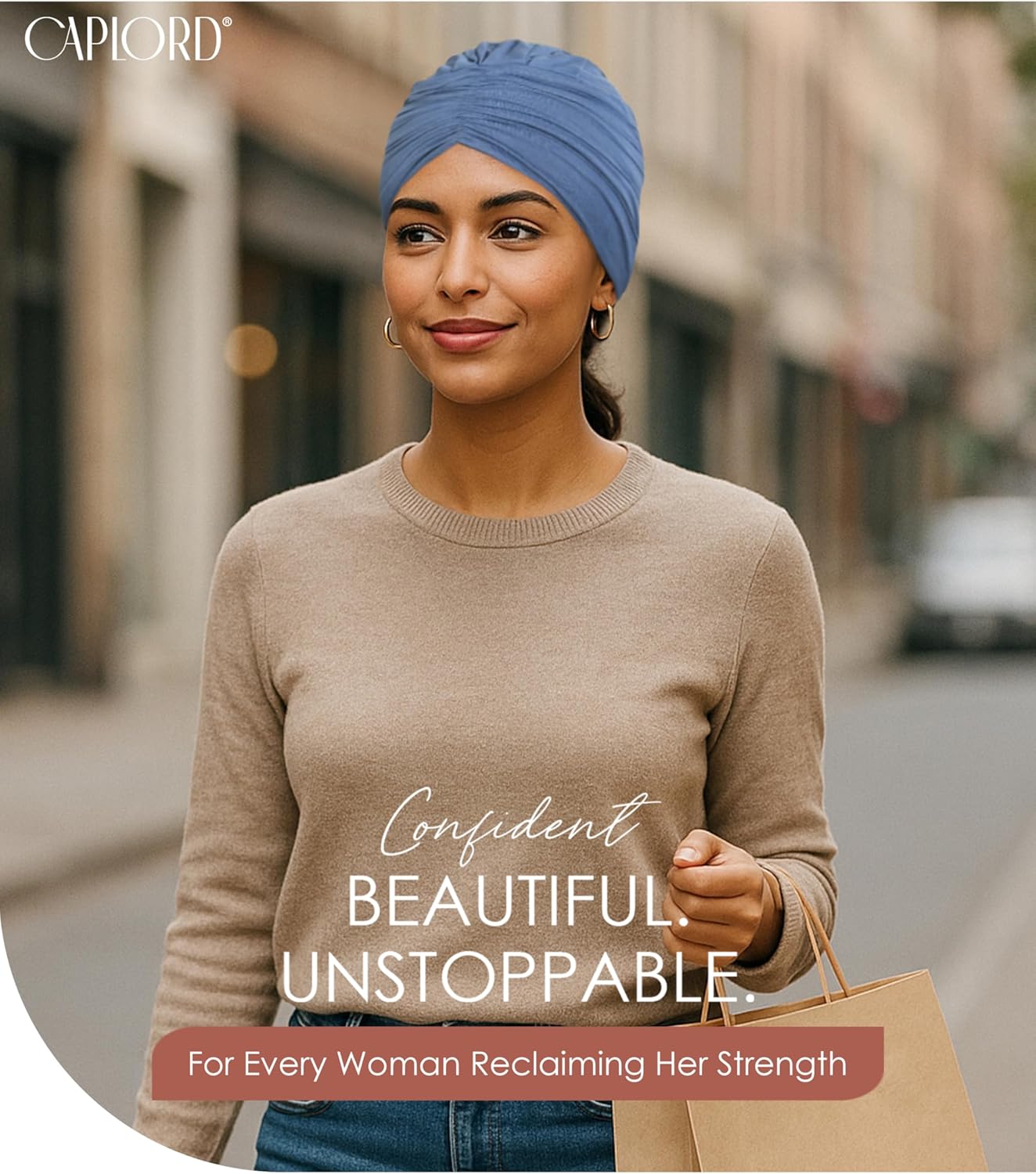 CAPLORD Chemo Cap, Soft Hat for Hair Loss, Headwear for Chemo Patients, Turban Beanie for Cancer Alopecia, Head Cover, Hijab - Image 7