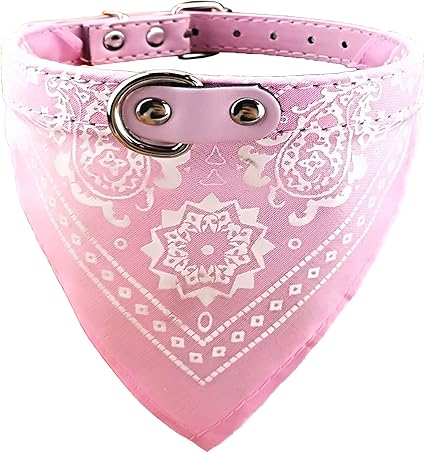 pink bandana for dogs