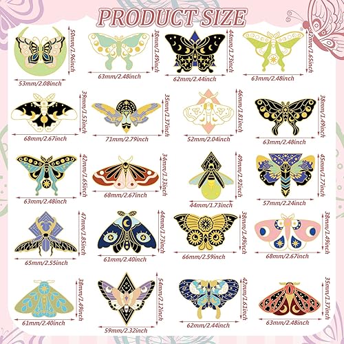 Miniatura 8 de TaoBary 40 marcapáginas magnéticos de mariposa, bonitos marcadores de página magnéticos, clips de página plegables a granel para estudiantes de