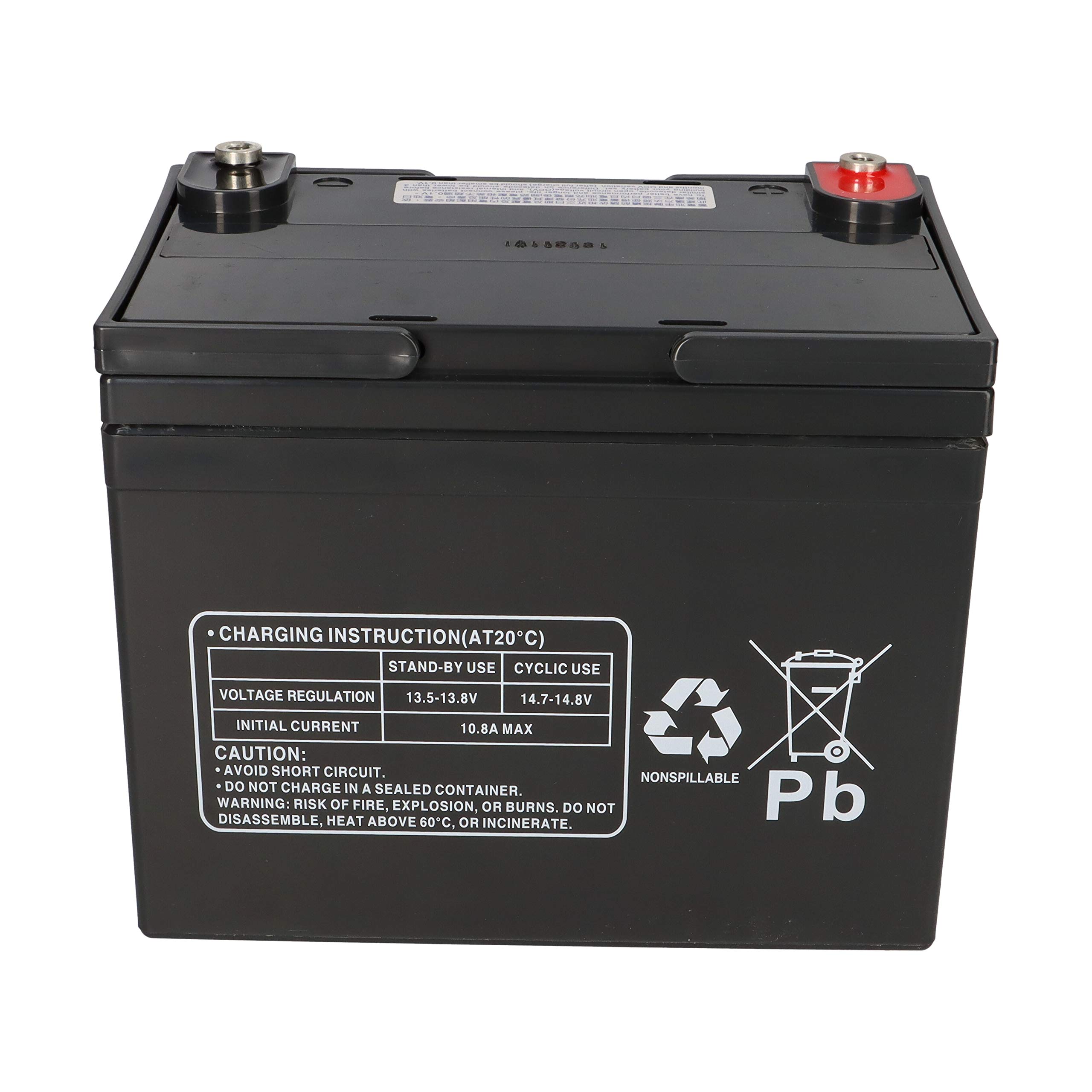 Akkuman.de - Batería de repuesto para MOBILIS M33/M36 2X Multipower (12 V - 36 Ah, ciclo fijo)