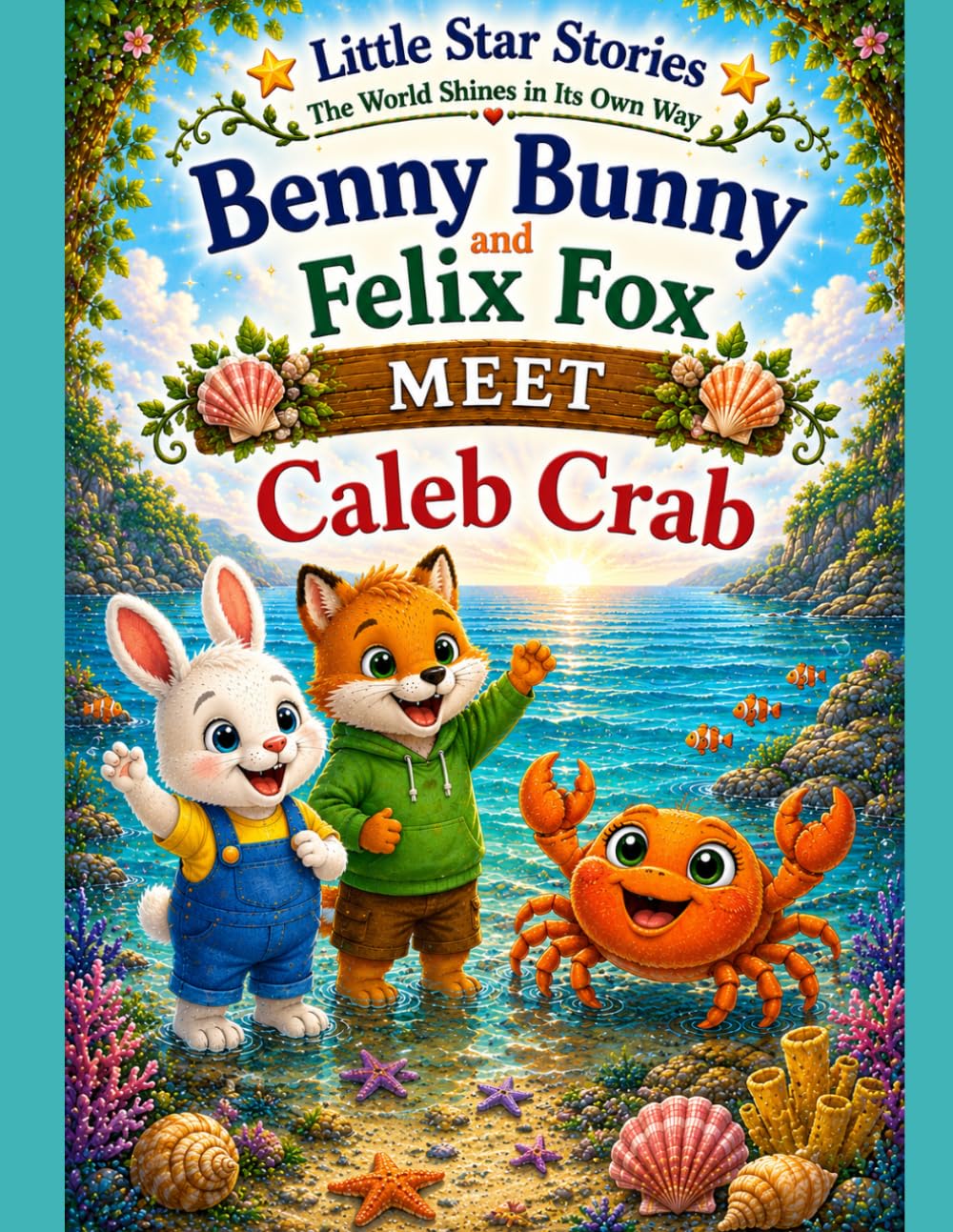 Benny Bunny and Felix Fox Meet Caleb Crab (Little star stories)