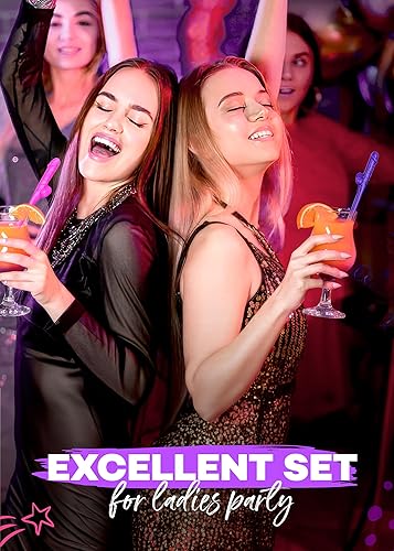 Miniatura 8 de 36 pajitas locas para novia, despedida de soltera para juegos traviesos de despedida de soltera, decoraciones de pennis para despedida de soltera,